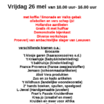 Boeren erf markt